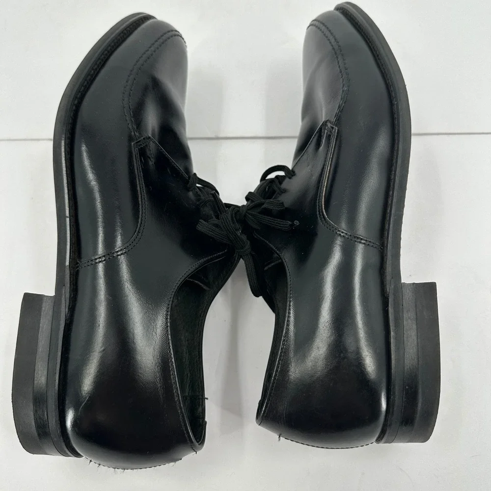 Goodyear Mens‎ Black Leather Oxford Dress Shoes Lace Up Formal Work Size 8.5 E